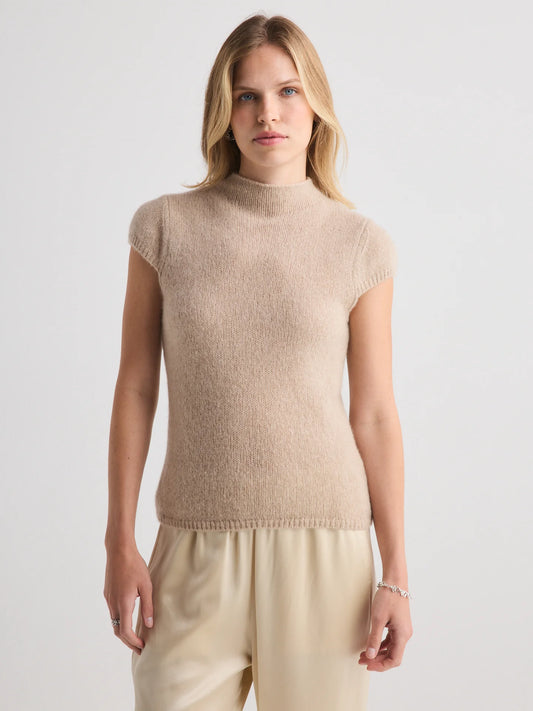 Brigitte Mock Neck S/S