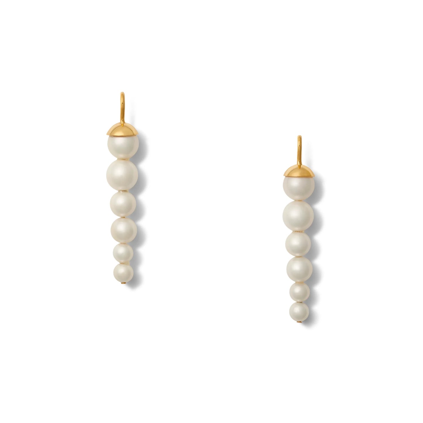 6 Pearl Pea Pod Earring