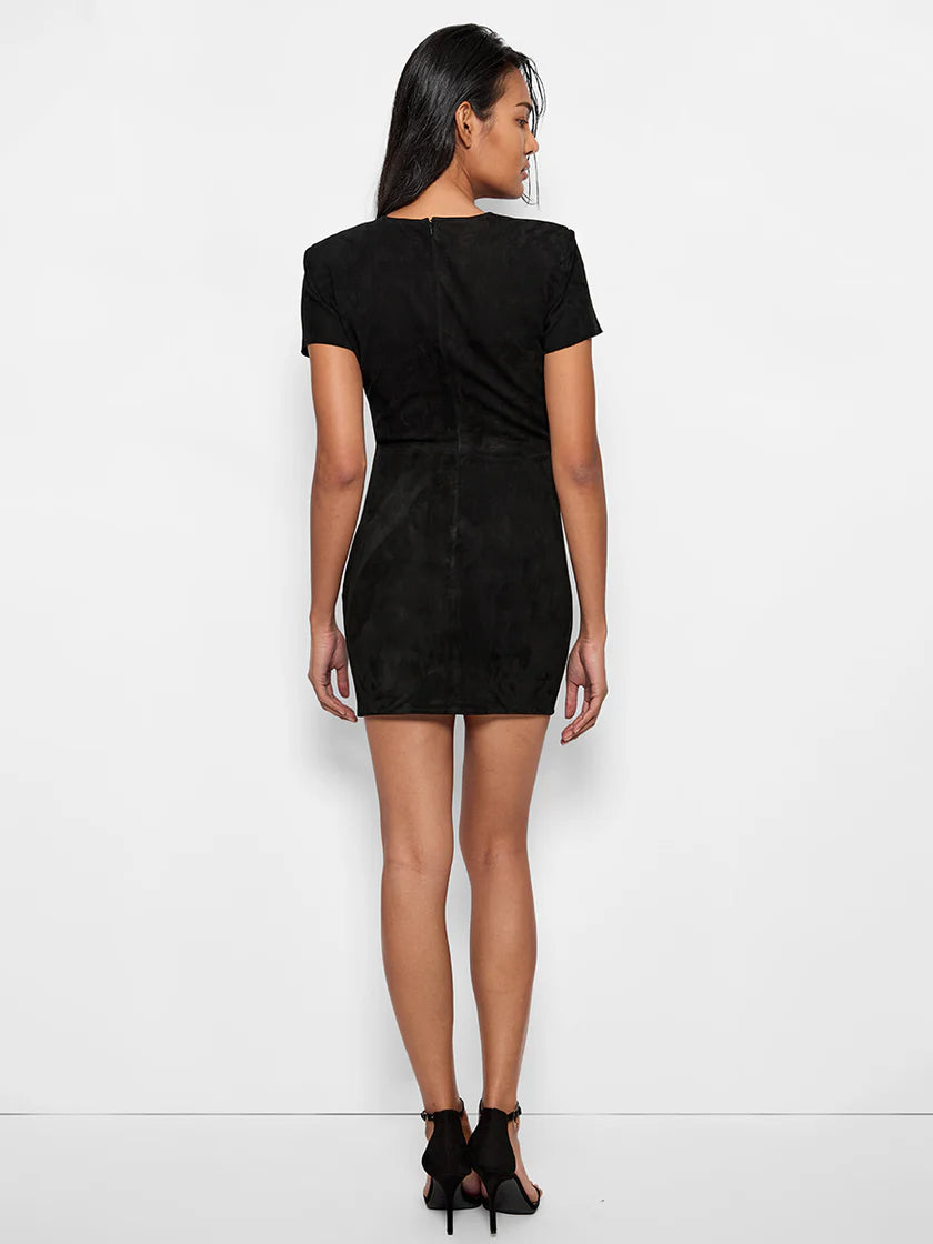 Fortuna Stretch Suede Dress