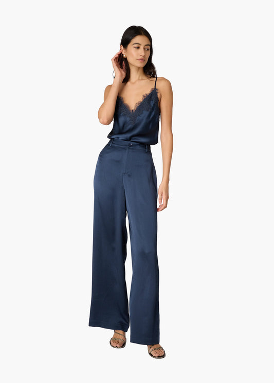 Kyley Hammered Silk Pant