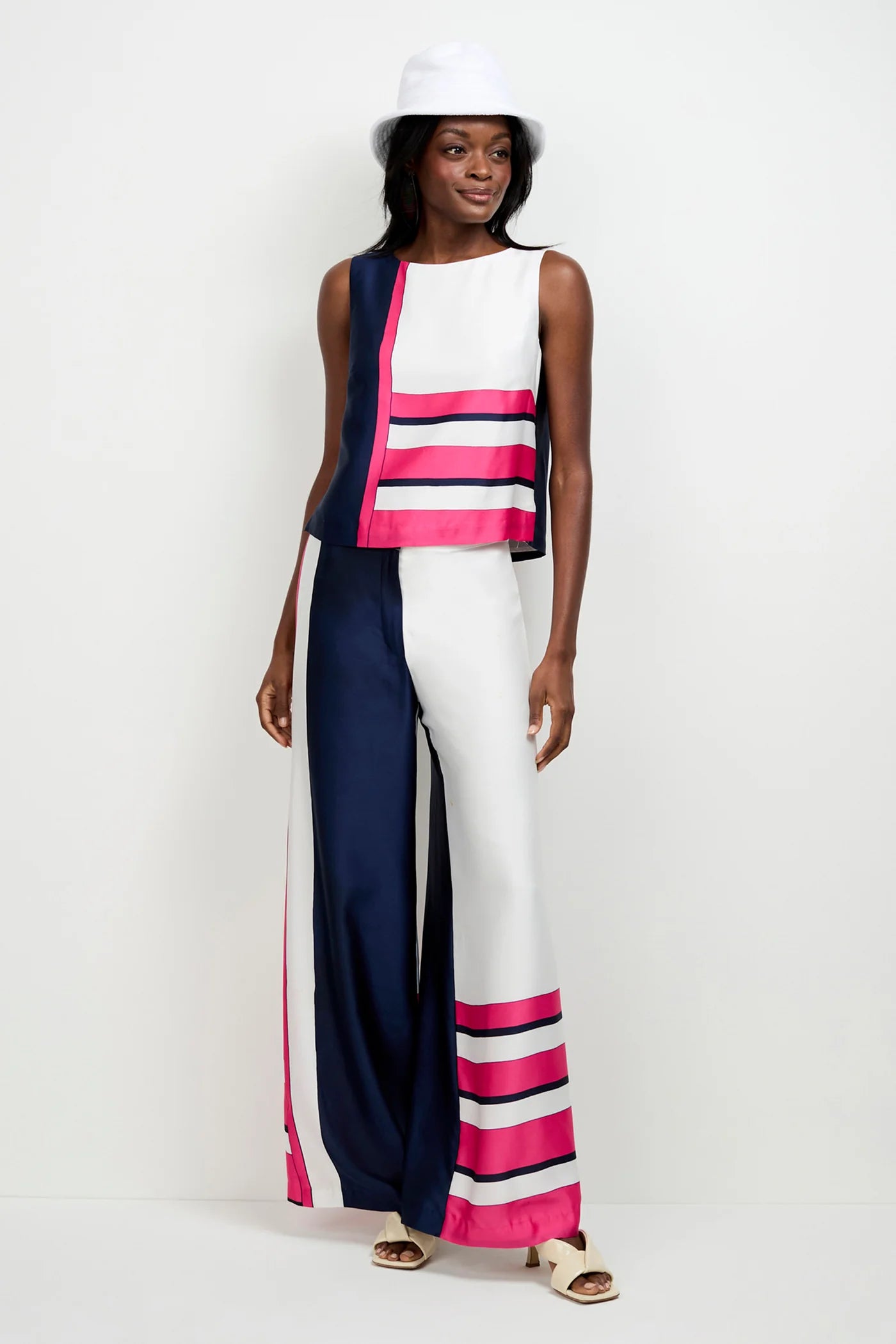 Cadorna Linee Sleeveless Top