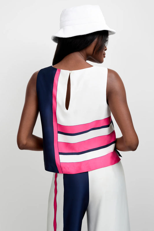 Cadorna Linee Sleeveless Top