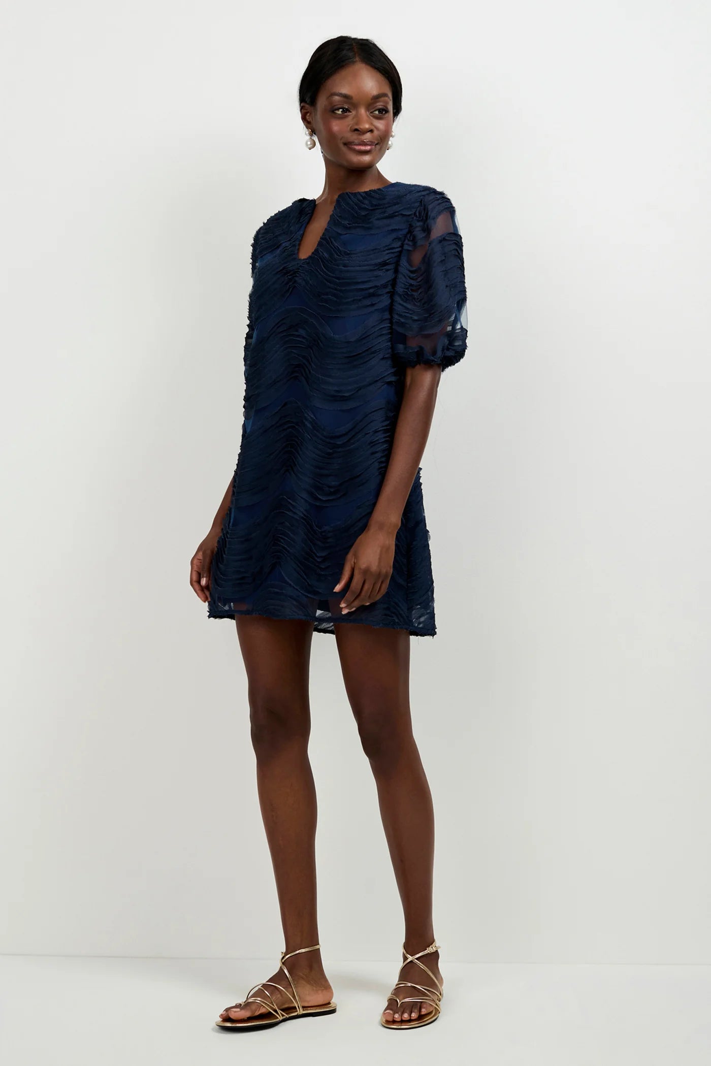 Torchino Organza Mini Dress