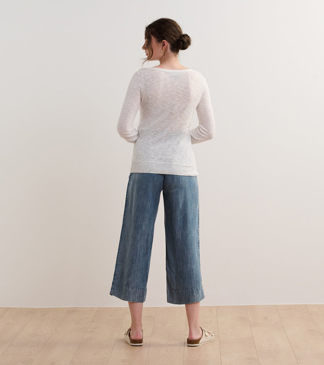 3/4 Sleeve Knit Breton