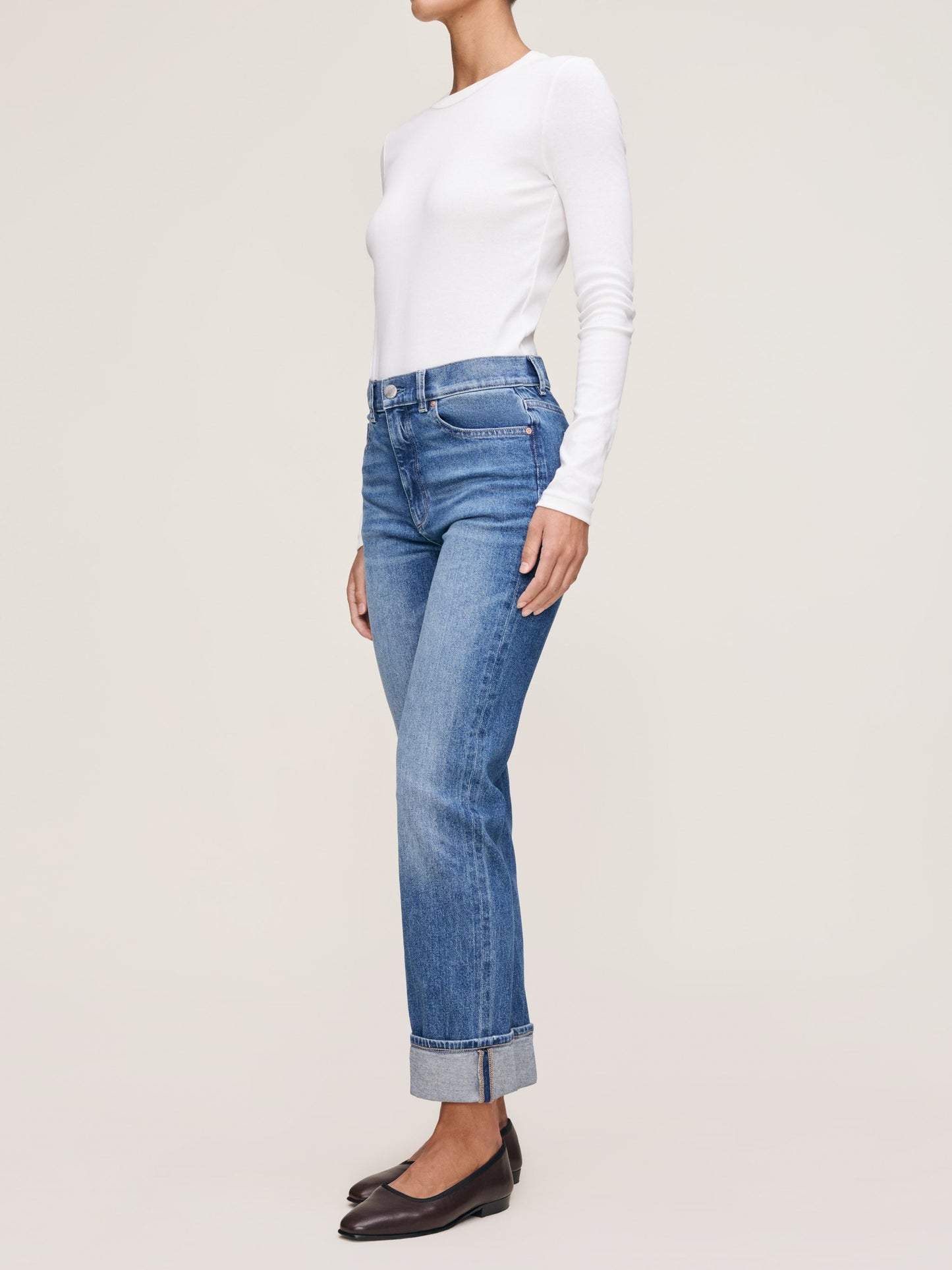 Patti Straight Cuffed - Opal Beach