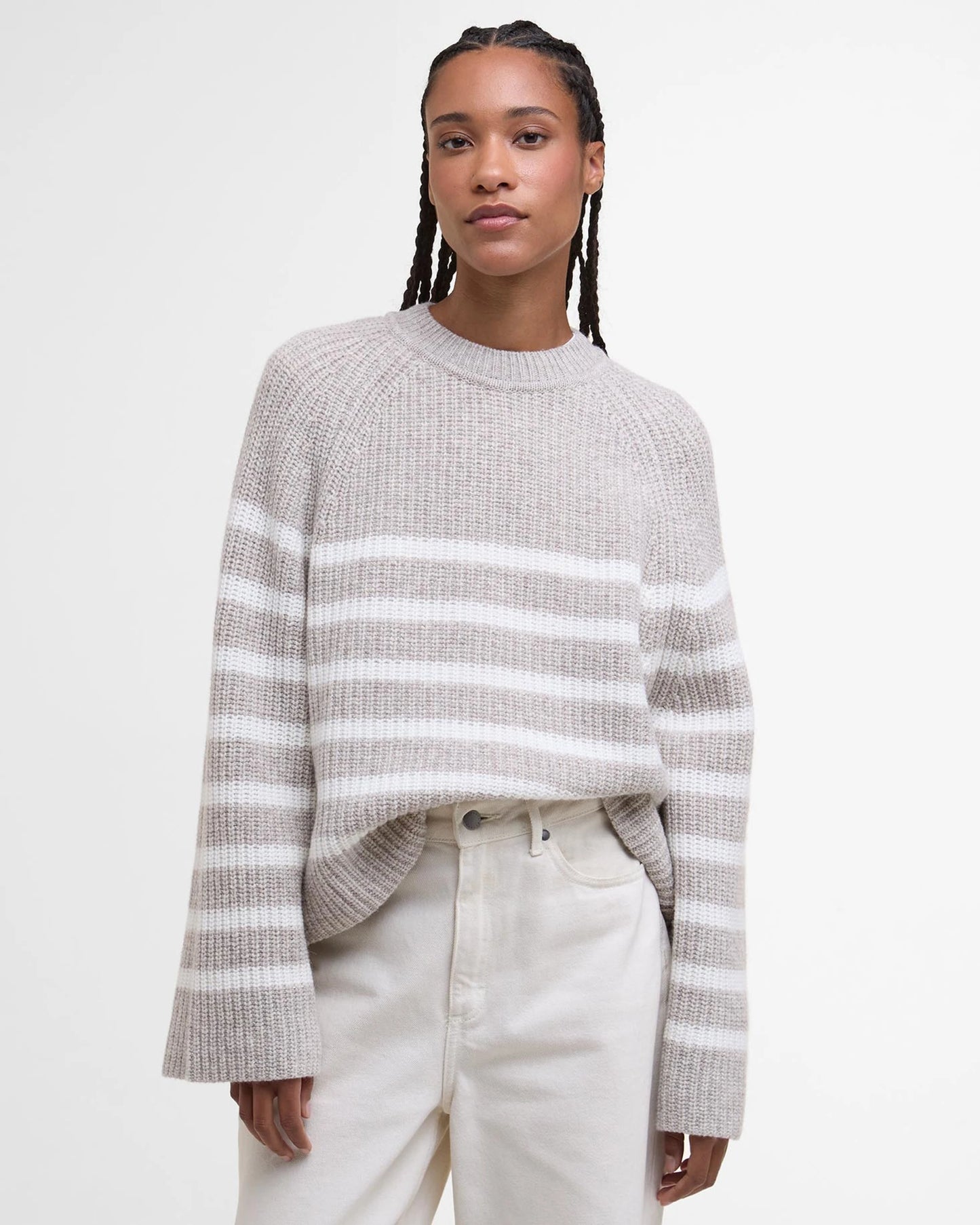 Irene Striped Crew Neck