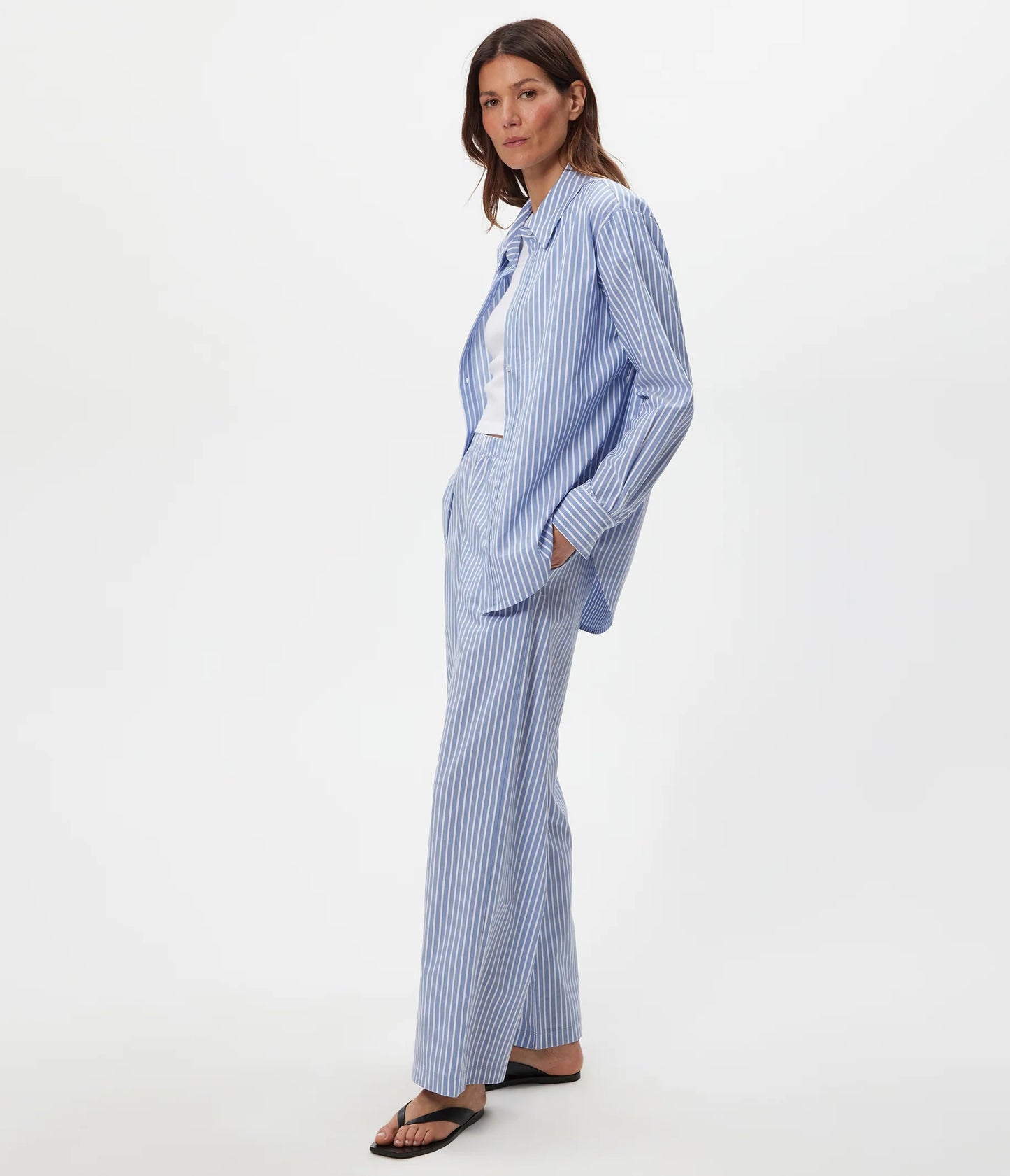 Taylor Striped Wide Leg Pant