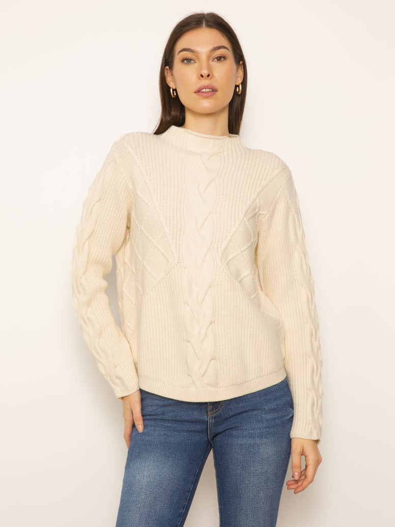 Palma T-Neck Sweater