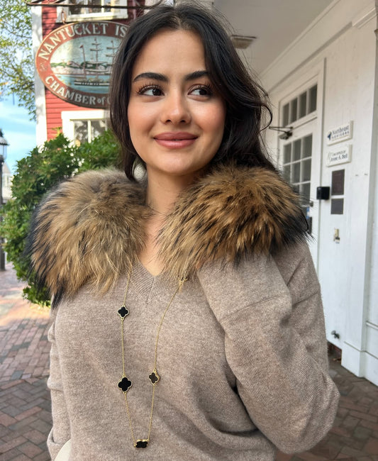Elizabeth Sweater w/ Detachable Fur
