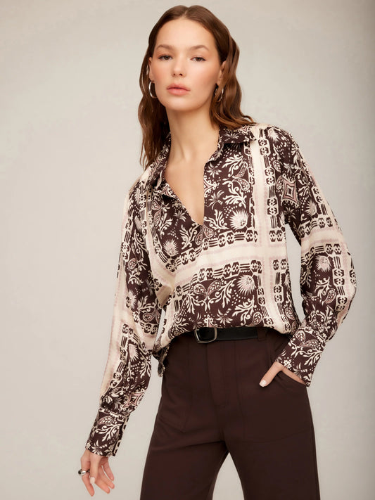 Tess Half Placket Shirt