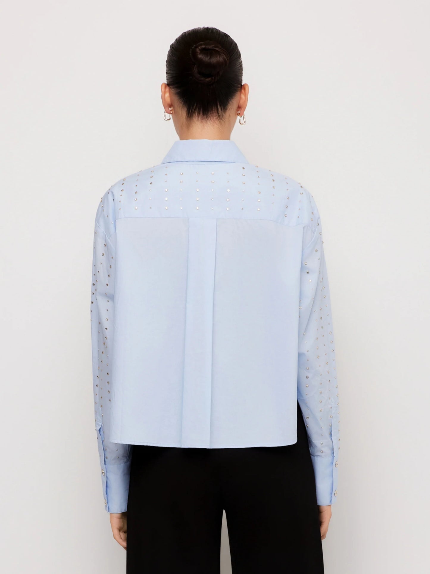 Lisa Embellished Button Up Top