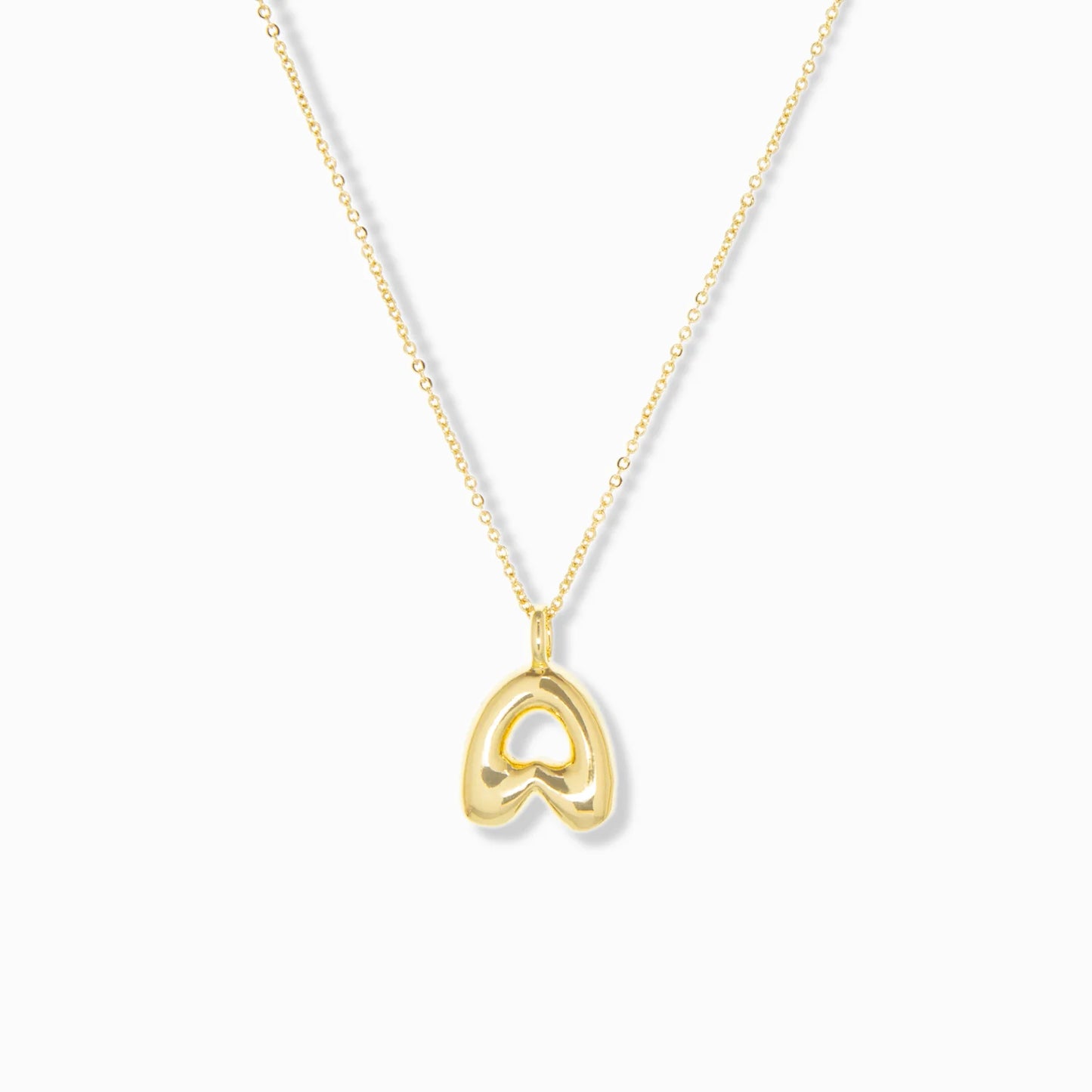 Bubble Initial Necklace