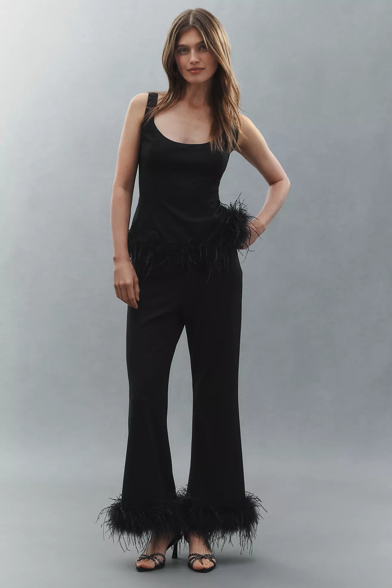 Rizzo Feather Tank Top