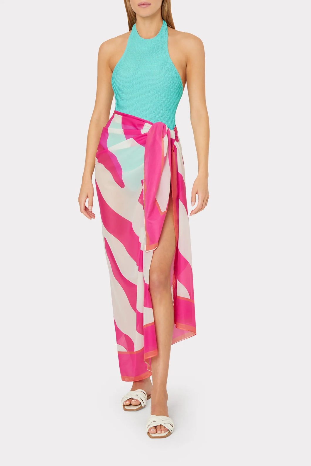 Zebra Chiffon Sarong