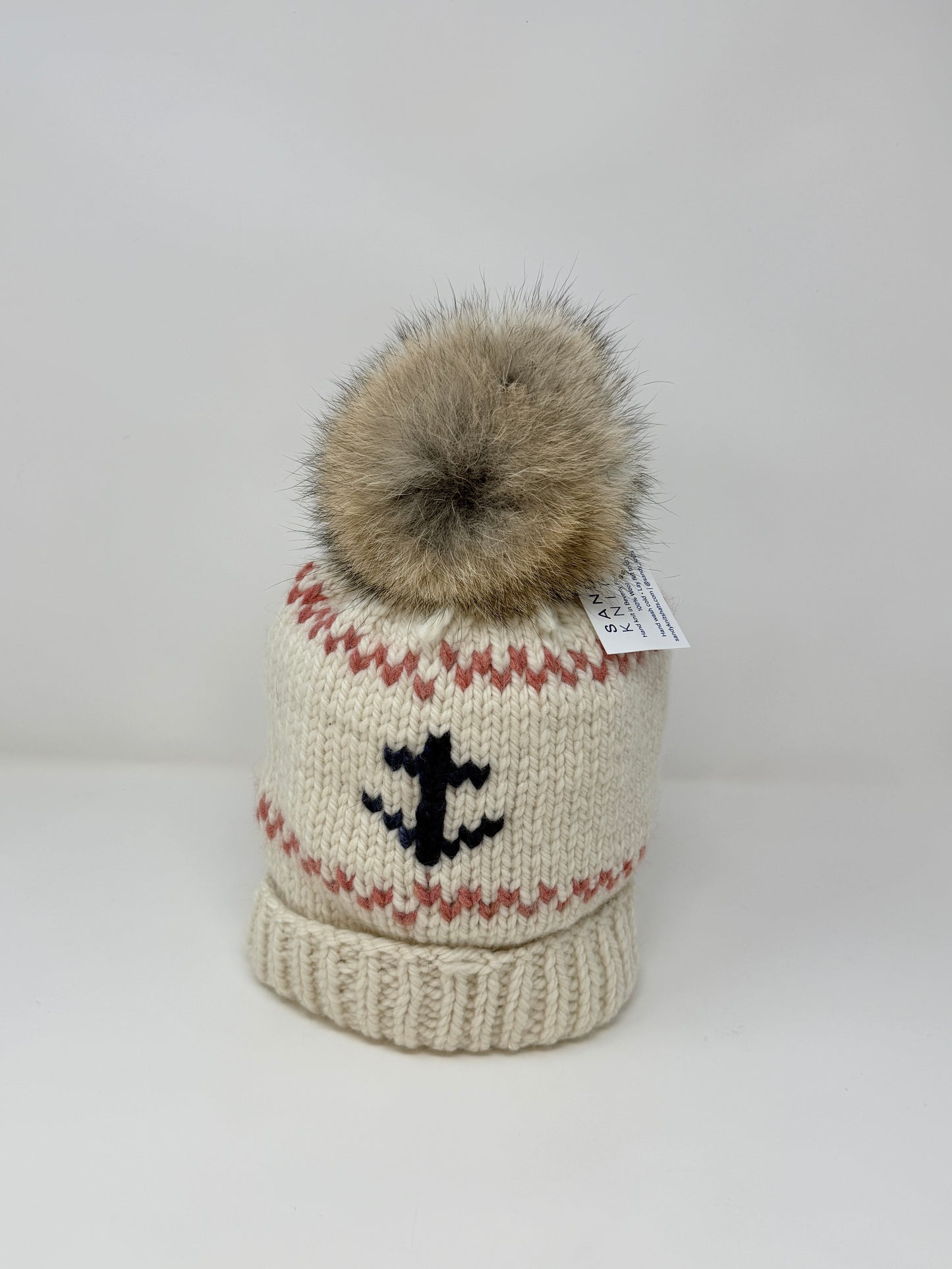 Sandy Knits Beanies w/ Fur