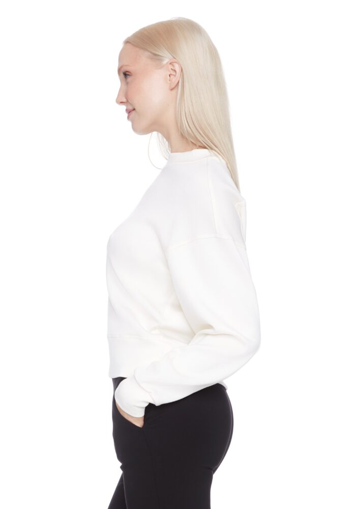 Alessia Solid Butter Sweatshirt