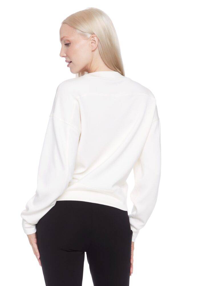 Alessia Solid Butter Sweatshirt