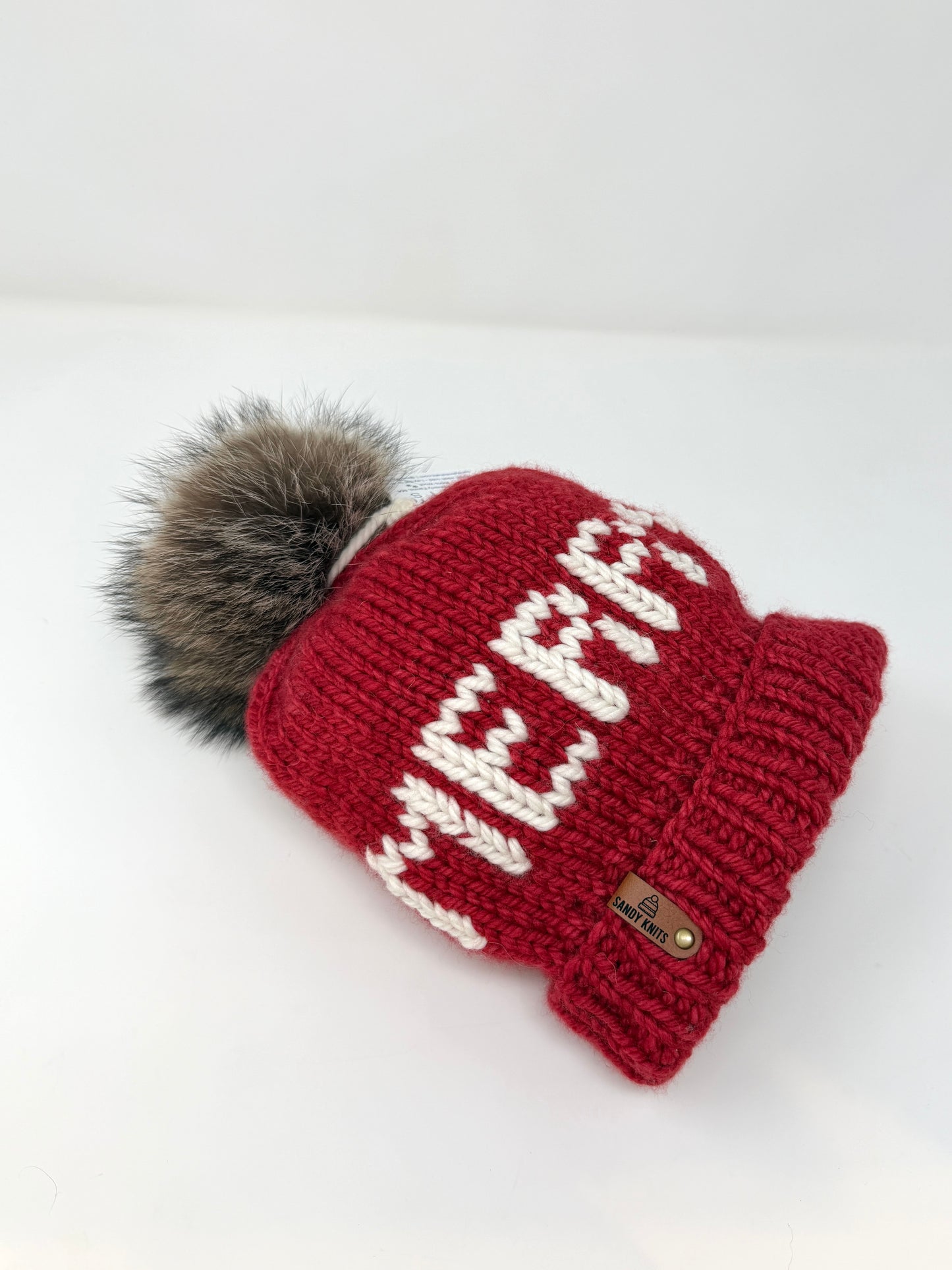 Sandy Knits Beanies w/ Fur