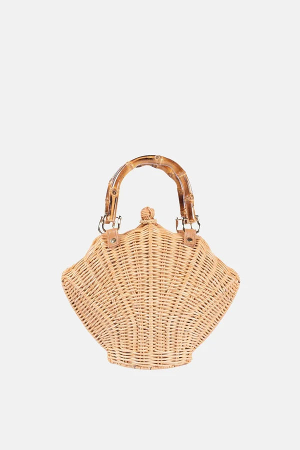 Shelie Bamboo Crossbody Bag