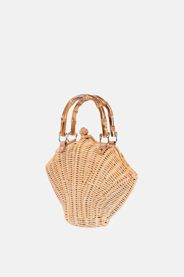 Shelie Bamboo Crossbody Bag