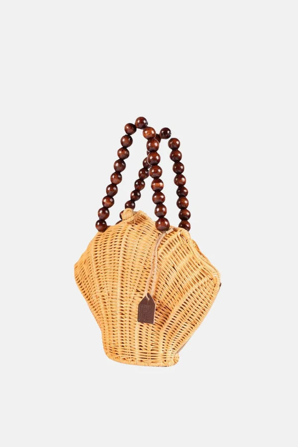 Shelie Woodbead Crossbody Bag
