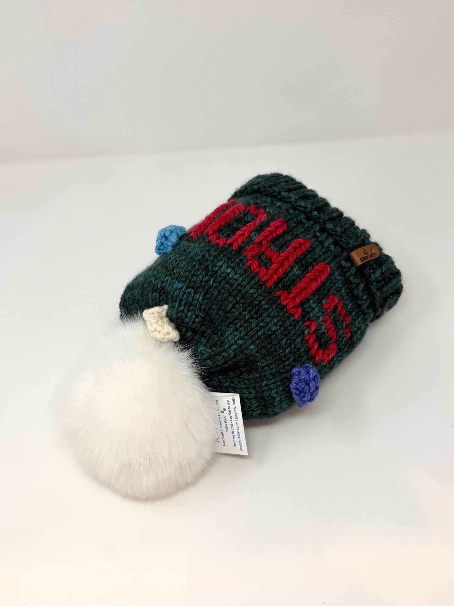 Sandy Knits Beanies w/ Fur