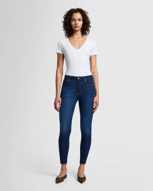 Slim Illusion High Waist Ankle Skinny