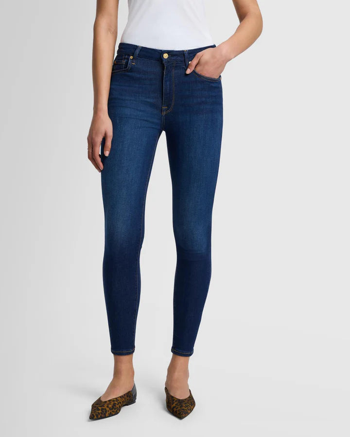 Slim Illusion High Waist Ankle Skinny