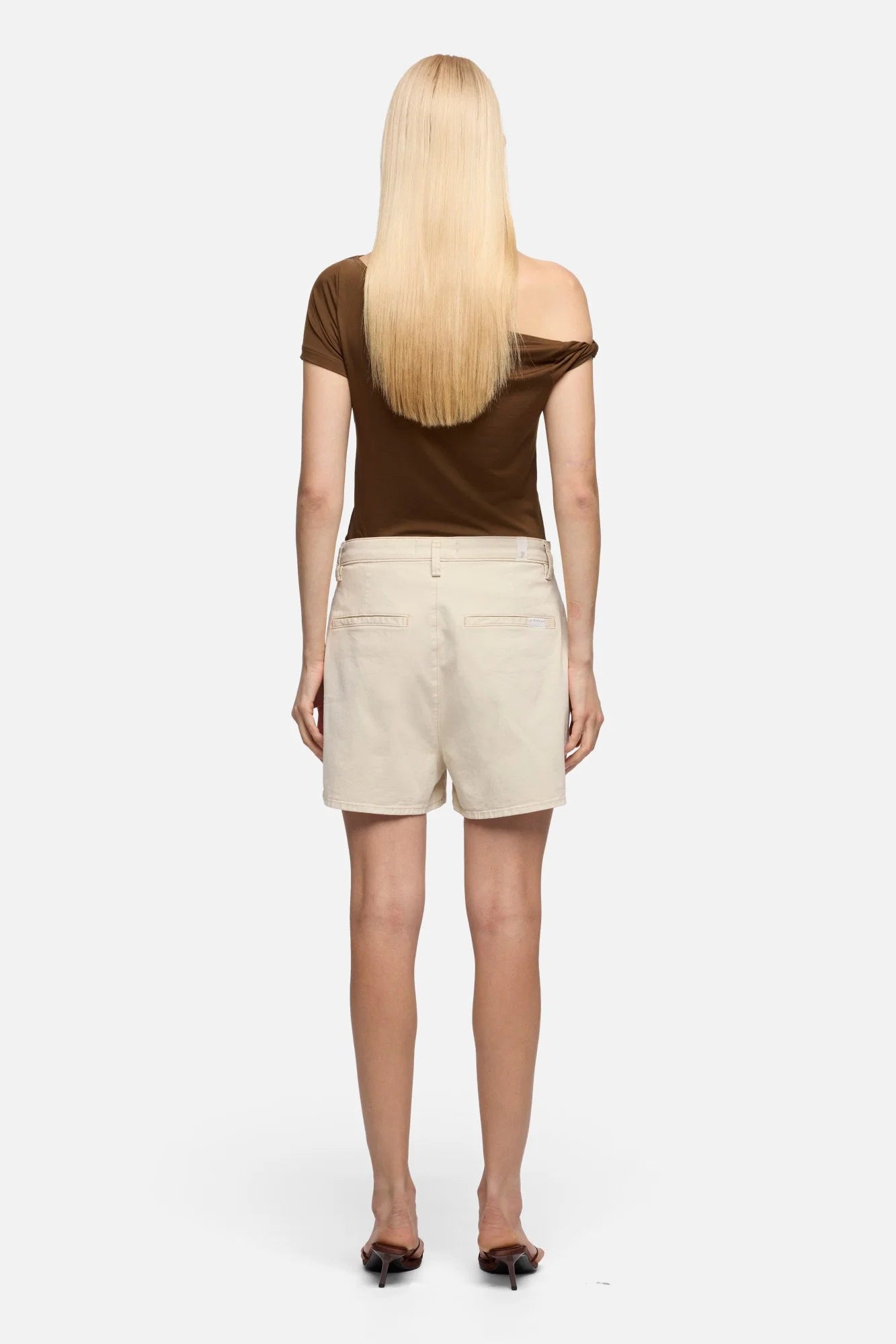 Trouser Shorts - Twil Clay