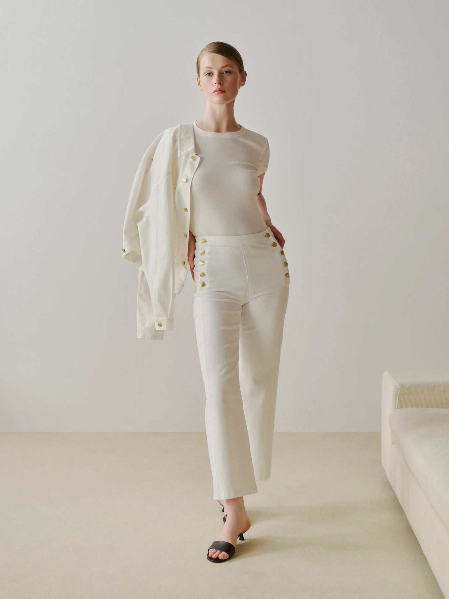 Karmine Refined Wide - White Sailor