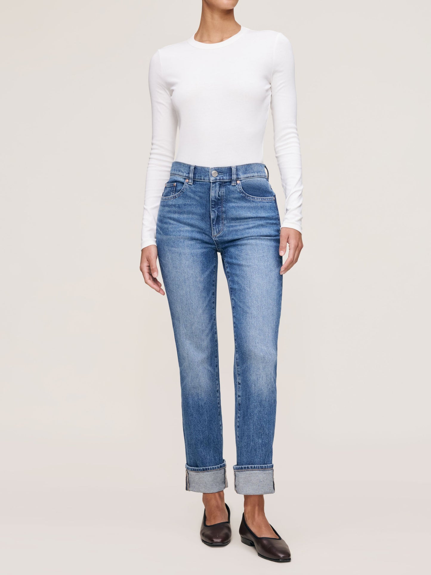 Patti Straight Cuffed - Opal Beach