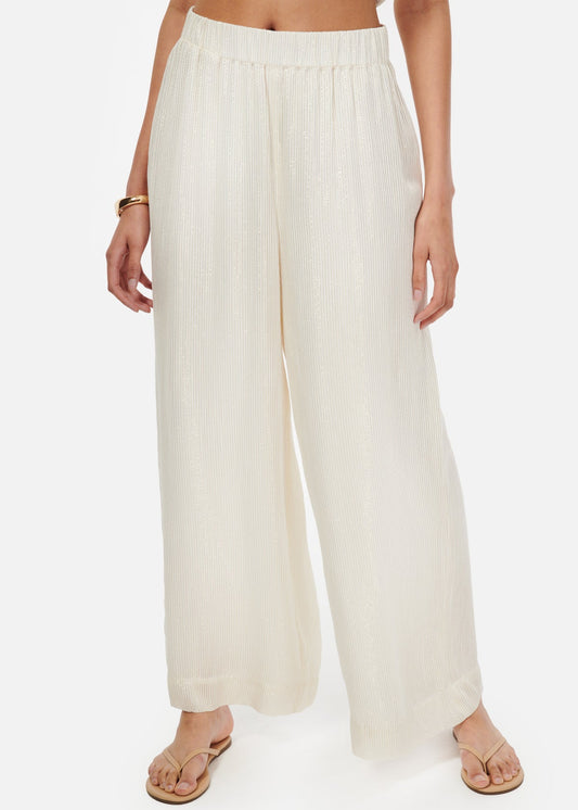 Medina Metallic Chiffon Pant