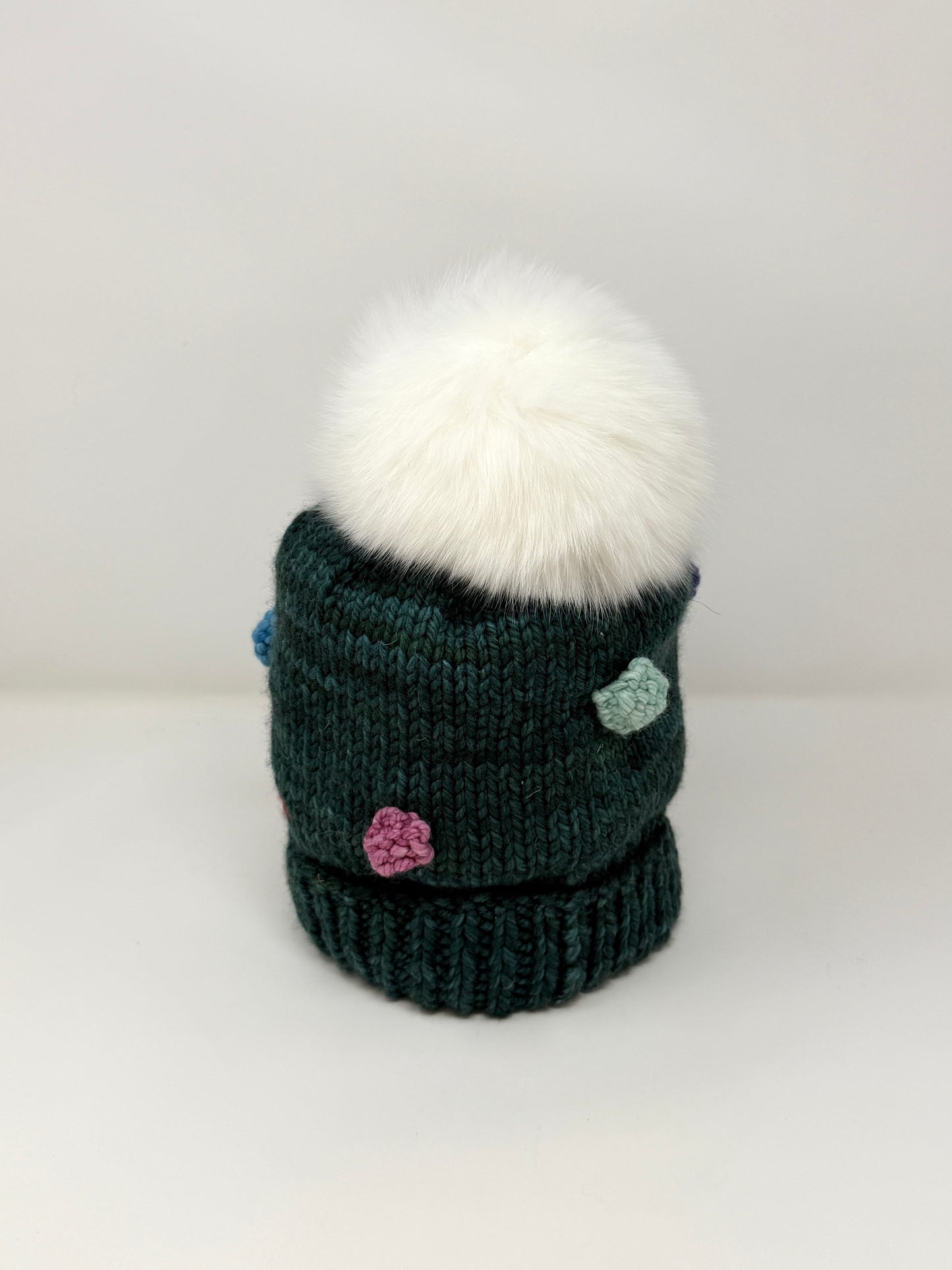 Sandy Knits Beanies w/ Fur