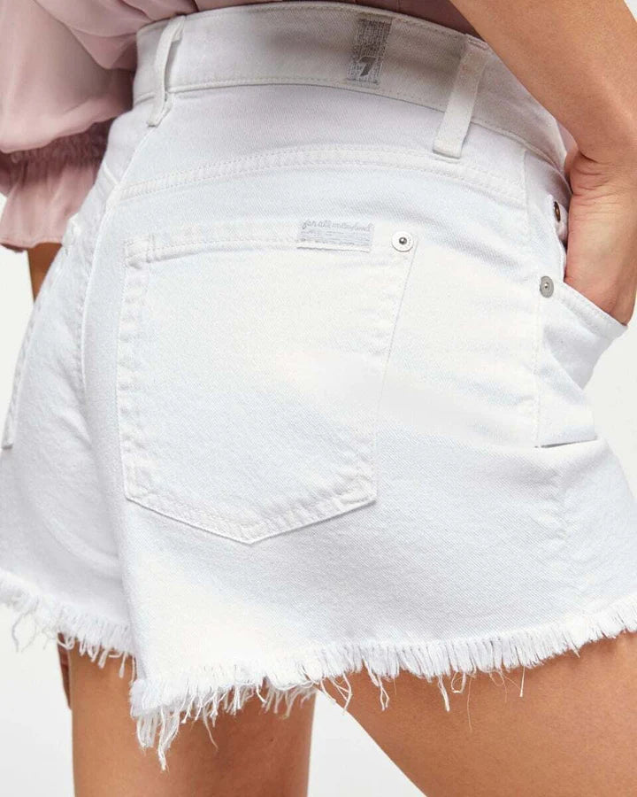 Cut Off Short - Clean White