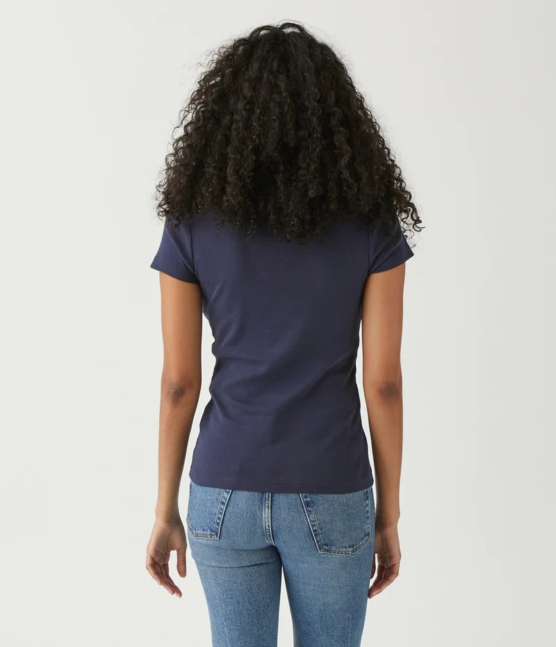 Nikki V Neck Tee (9973)