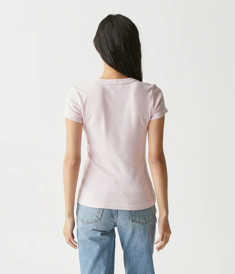 Nikki V Neck Tee (9973)