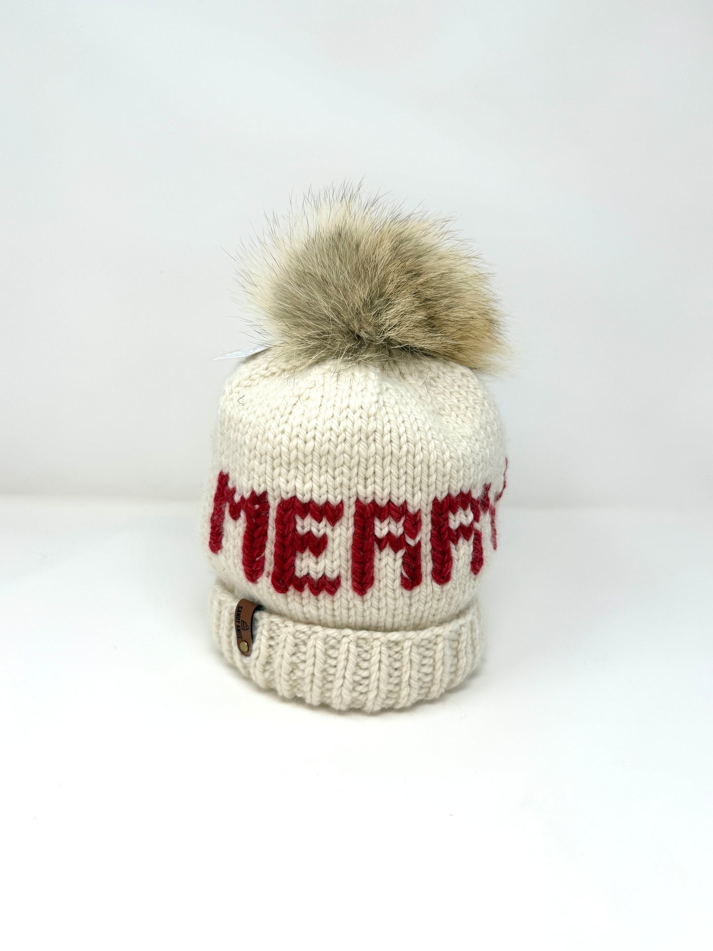 Sandy Knits Beanies w/ Fur