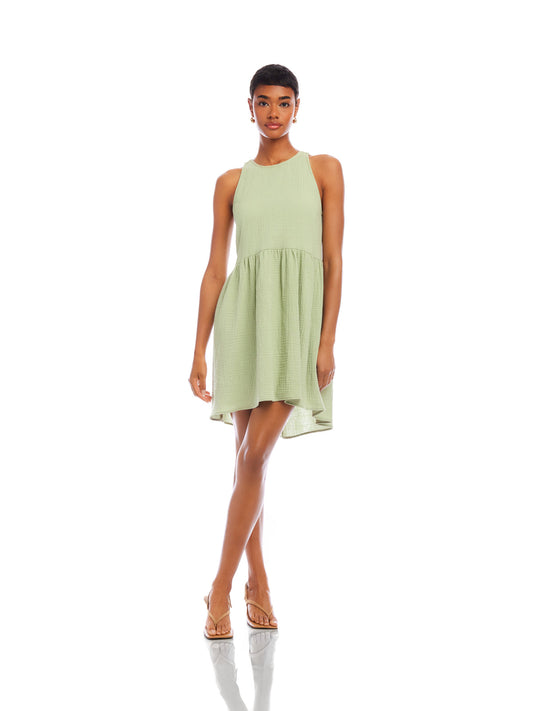 Cianni Tie Neck Dress
