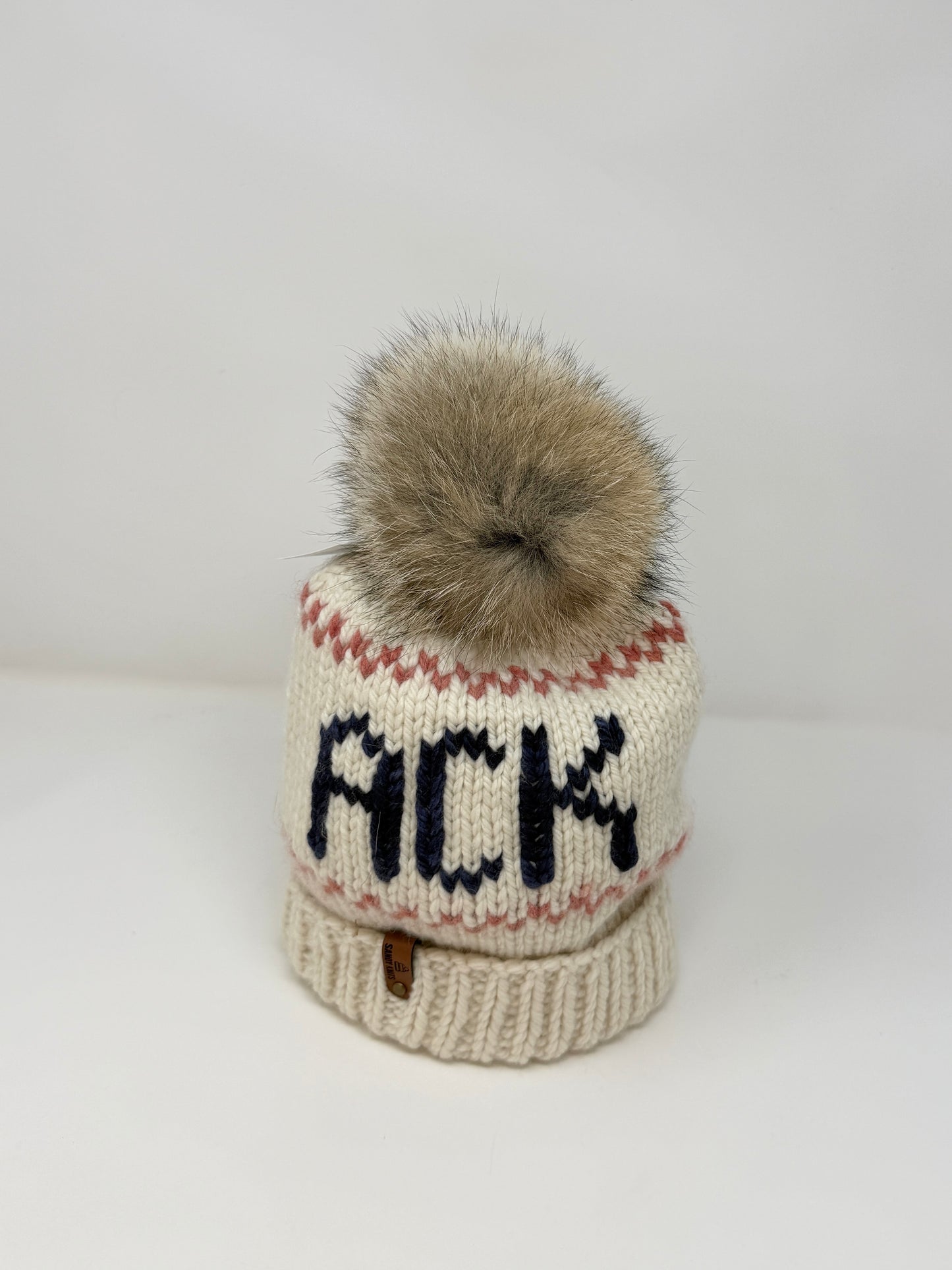 Sandy Knits Beanies w/ Fur