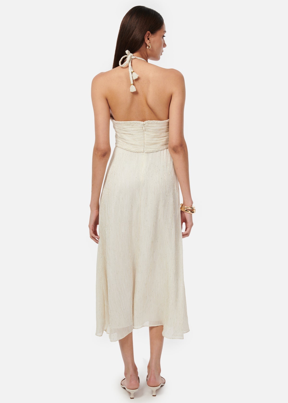 Sonoma Metallic Chiffon Dress