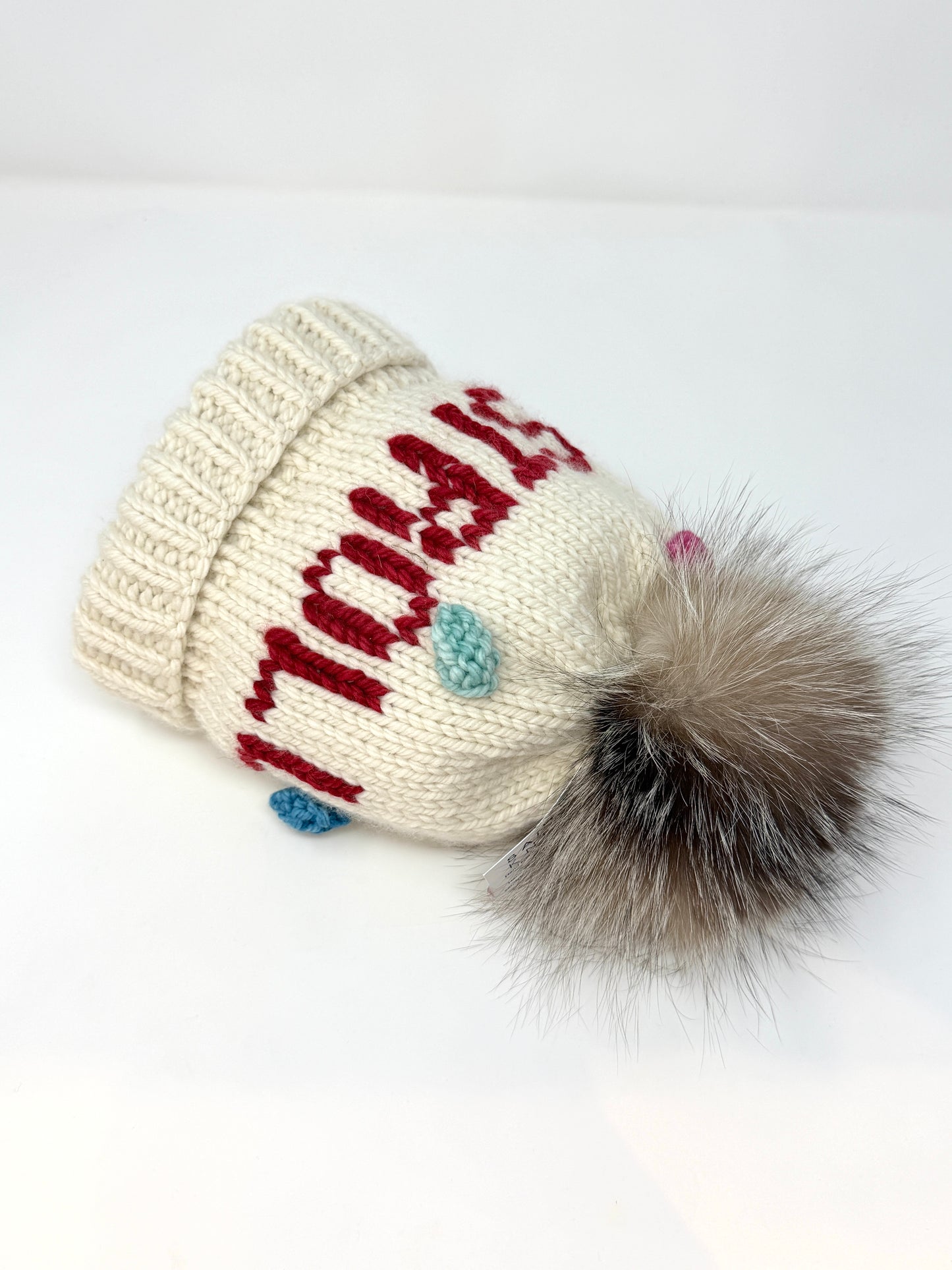 Sandy Knits Beanies w/ Fur