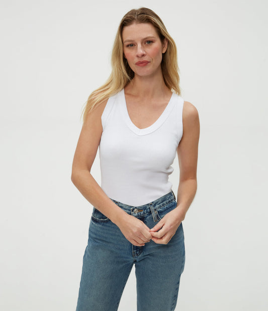 Maya V-Neck Tank (9938)