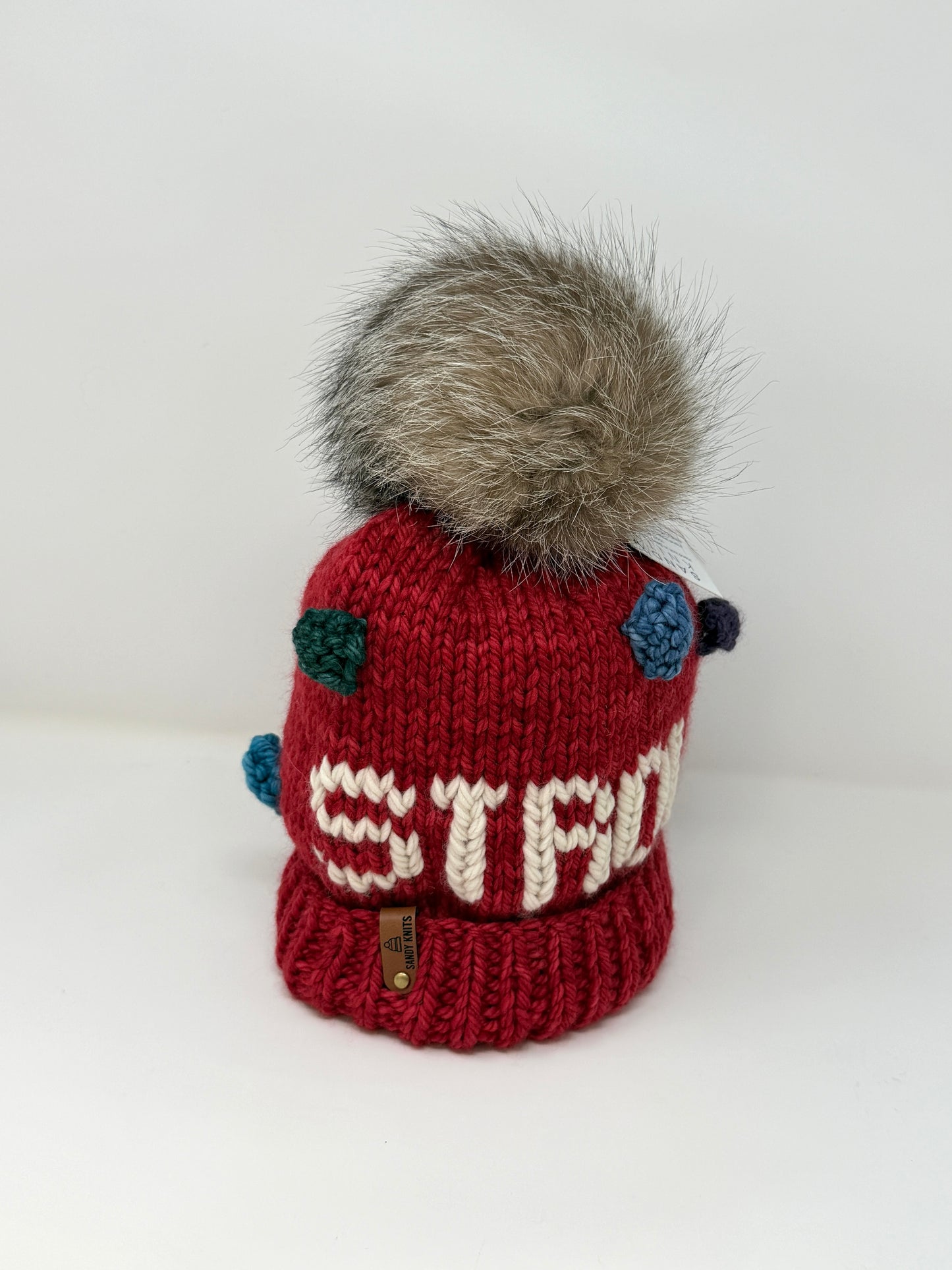 Sandy Knits Beanies w/ Fur