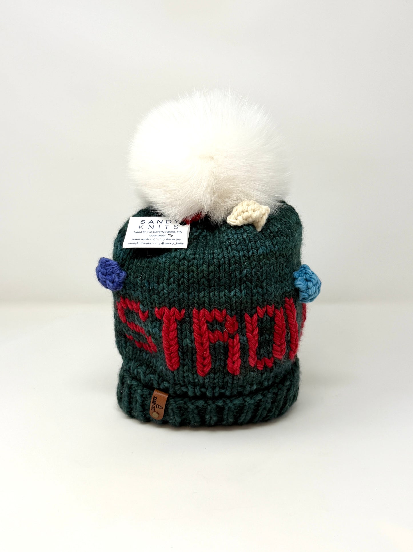 Sandy Knits Beanies w/ Fur