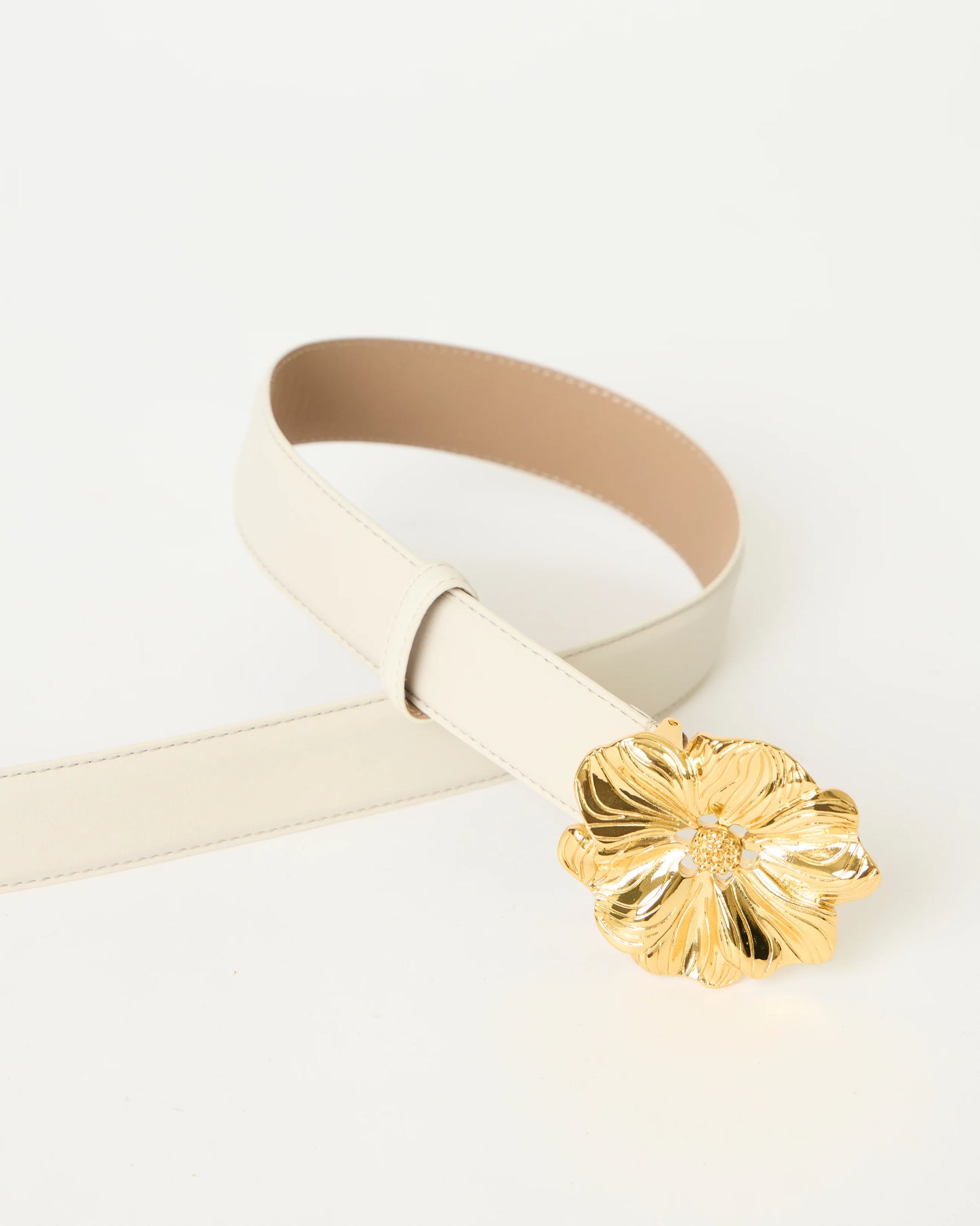 Flora Leather Belt