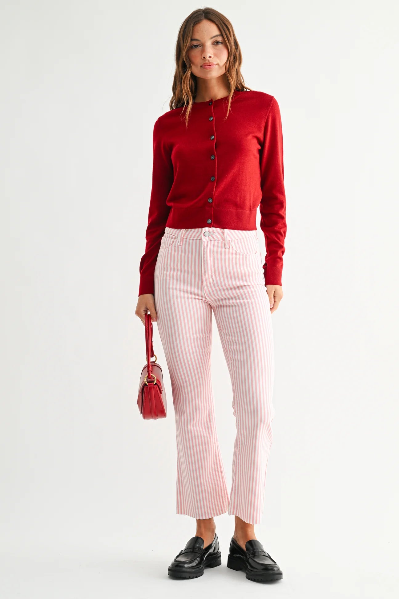 The Cropped Demi Flare Jeans