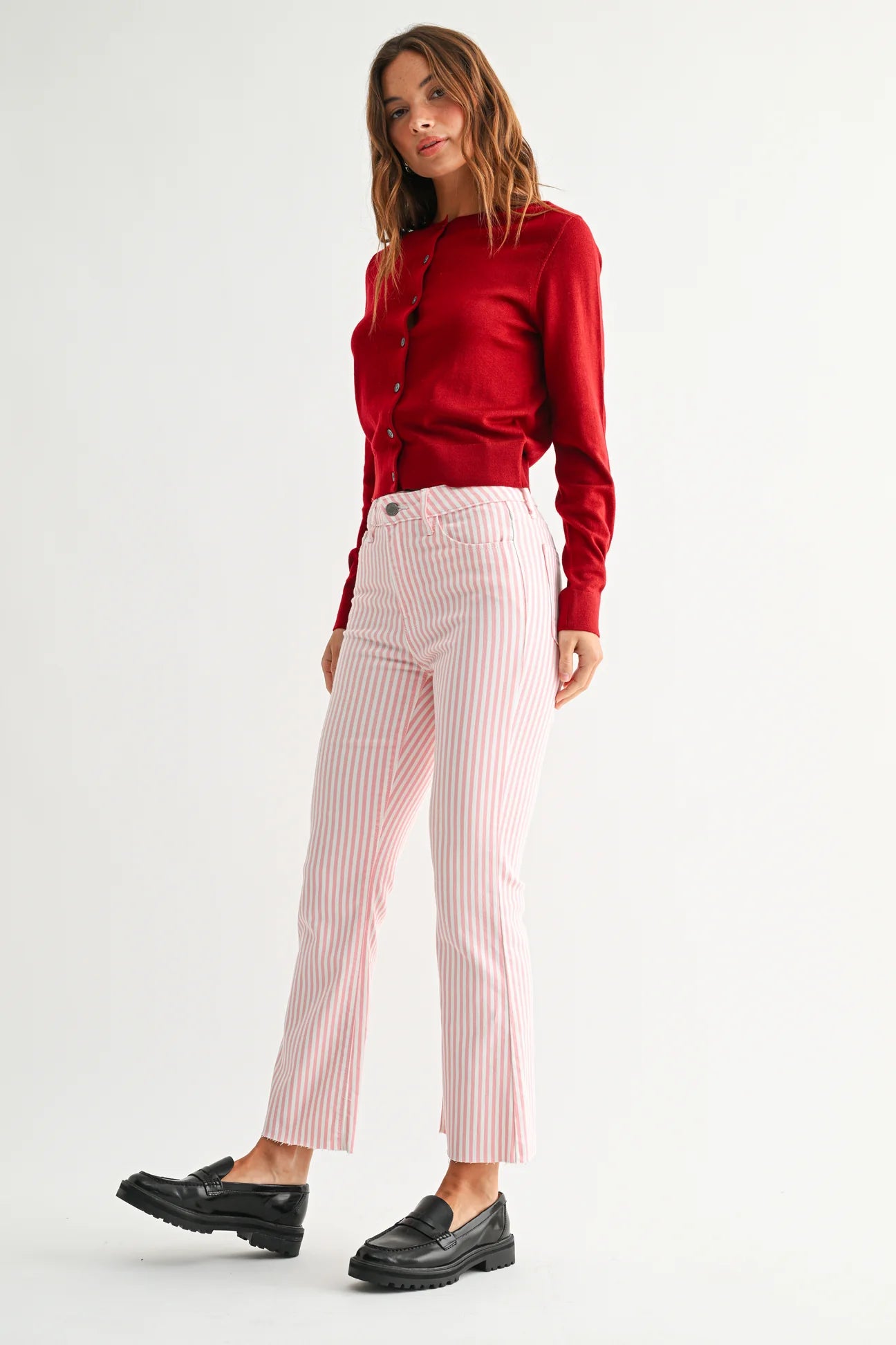 The Cropped Demi Flare Jeans