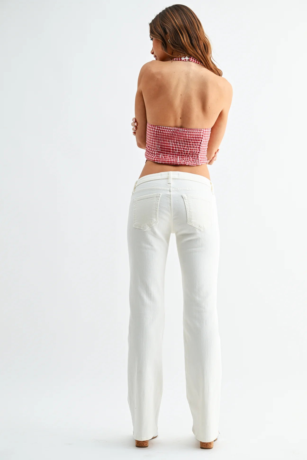 Super Low Rise Flare Jeans