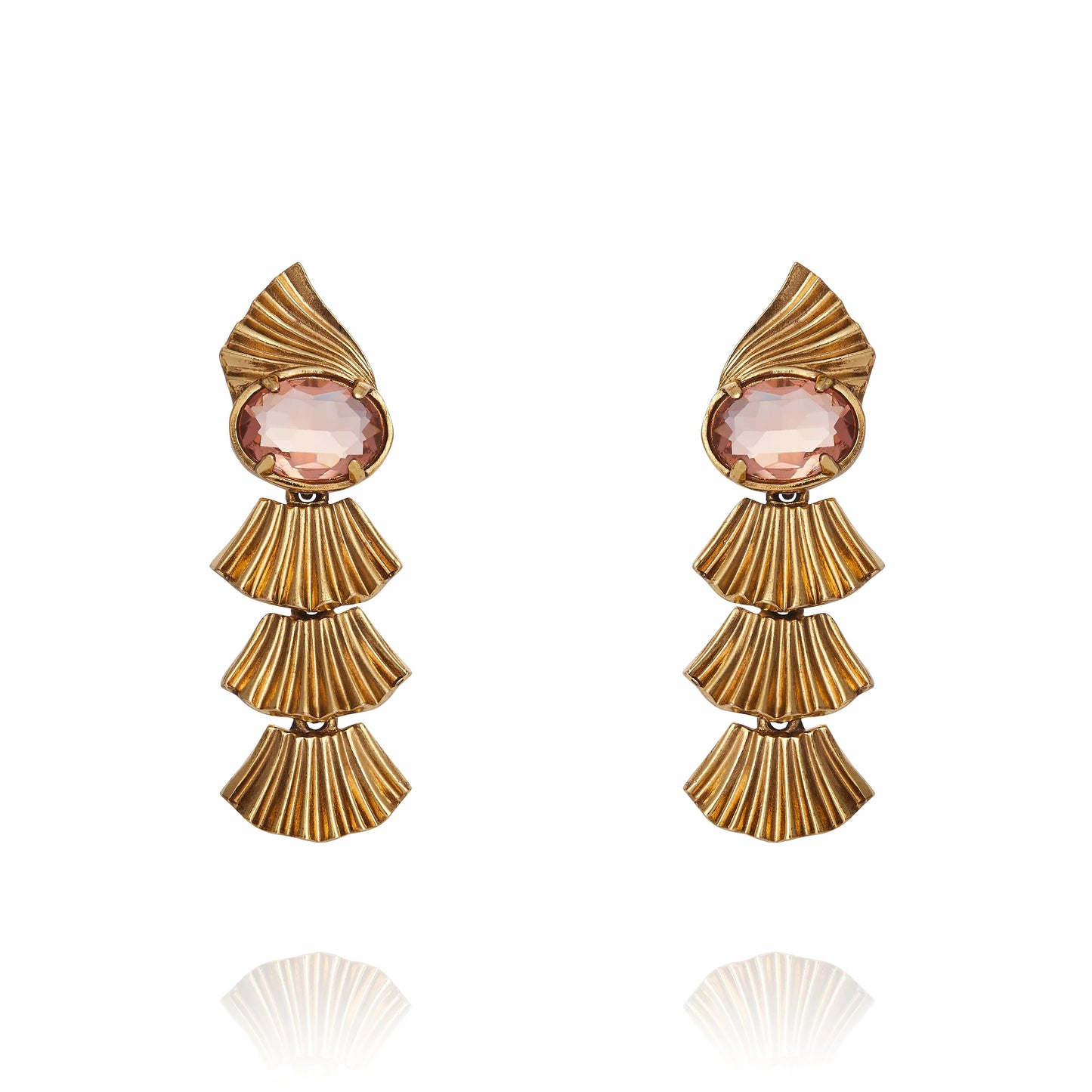 Milano Oval Drop Earring