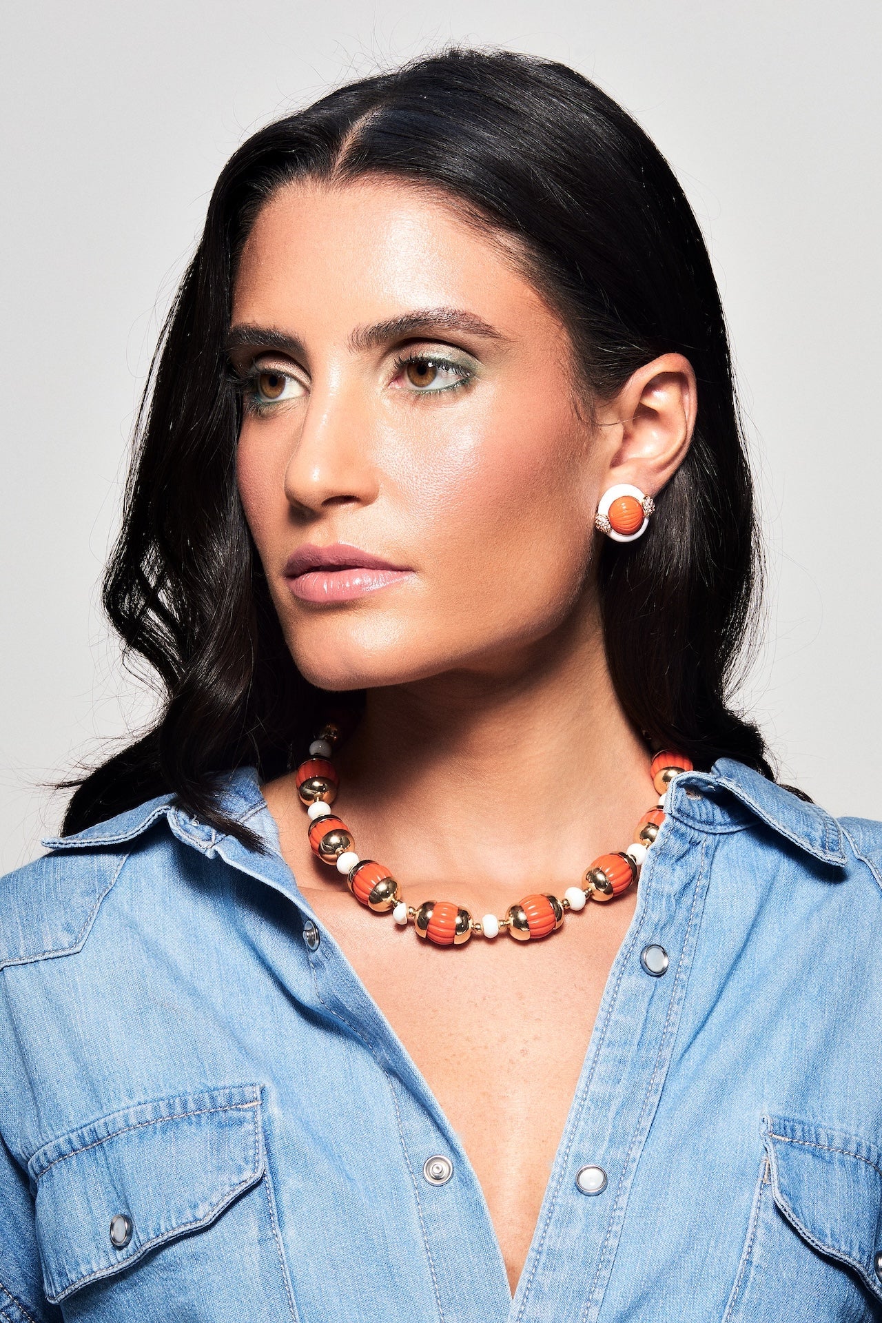 Volpi Earrings Orange